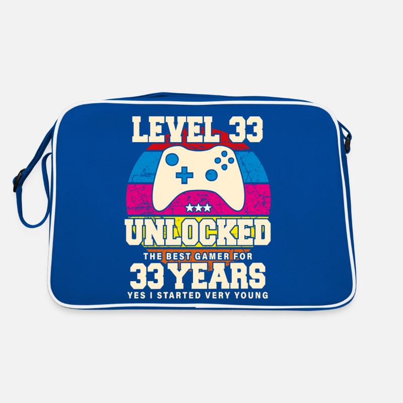 Original 1991 33 ans Niveau 33 Débloquer Sac Retro