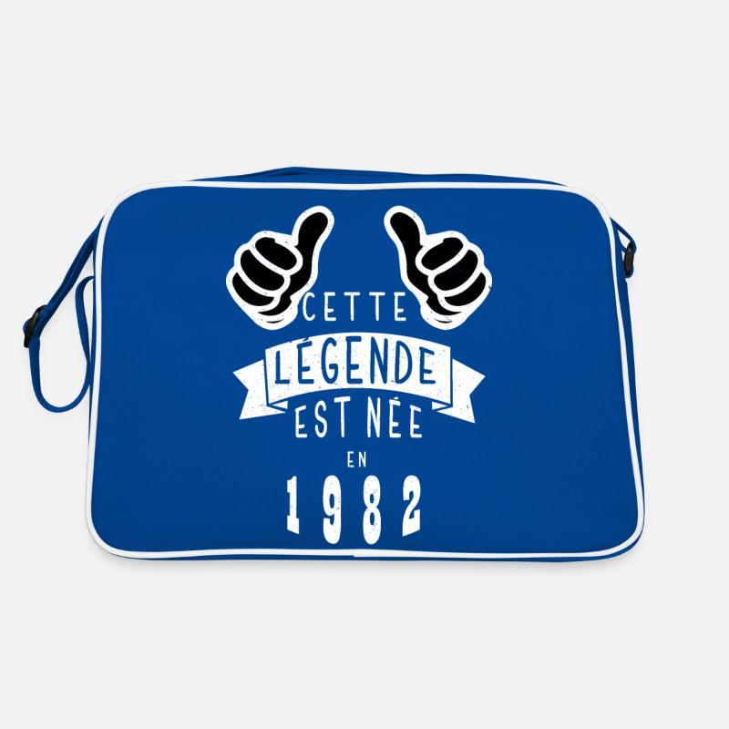Légende 1982 Authentic 1982 Vintage Bursdag Sac Retro