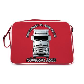 Company cars yes, but only the premier class - Retro Bag - red/white - Back