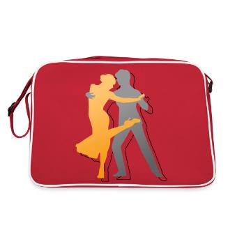 Queer Tango Argentino - Sac Retro - rouge/blanc - Dos