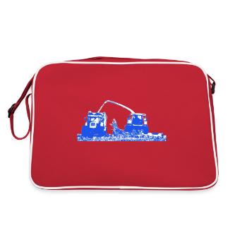 Corn Chopper Corn Chopper Chop Farmer - Sac Retro - rouge/blanc - Dos