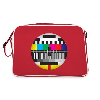 test card - Retro Bag - red/white - Back