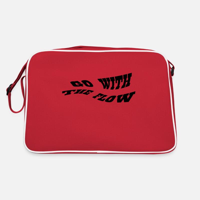 go with the flow Retro Tasche