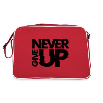 Ne jamais abandonner - Sac Retro - rouge/blanc - Dos