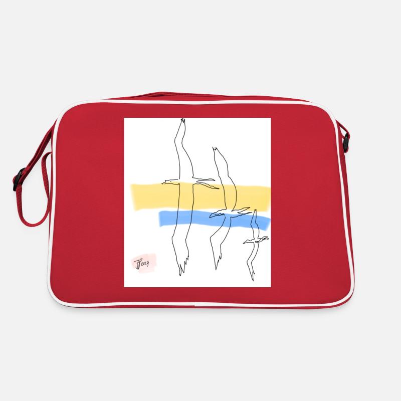 Free Birds Retro Tasche