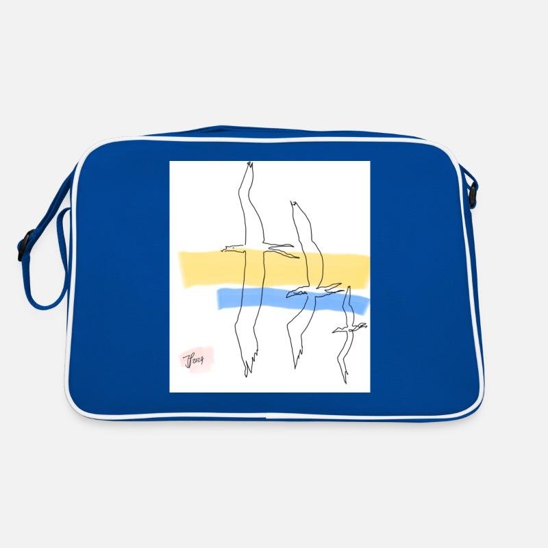 Oiseaux libres Sac Retro