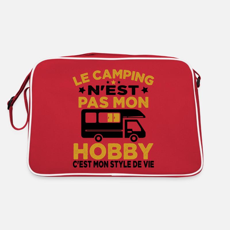 J'aime Camping C'est Mon Style De Vie Camping Car Sac Retro