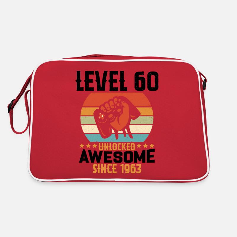 Level 60 Year Unlock Gaming Birthday Gift Retro Bag