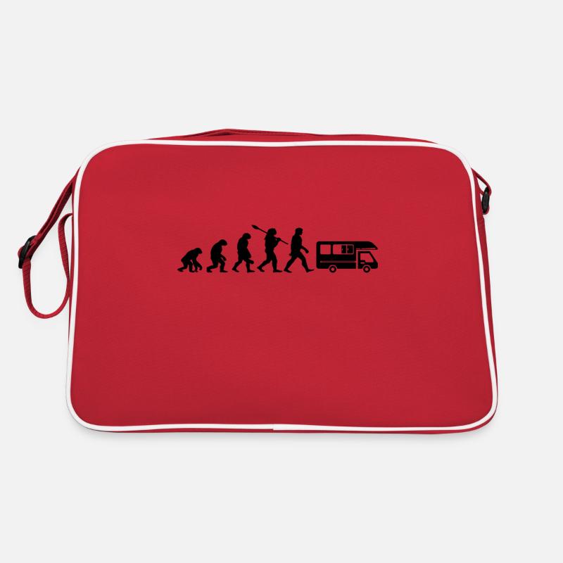 Évolution Camping Car Humour Cadeau Sac Retro