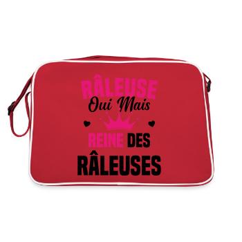 Reine des râleuses - Sac Retro - rouge/blanc - Dos