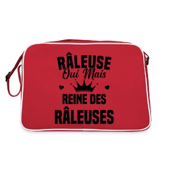 Reine des râleuses - Sac Retro - rouge/blanc - Dos