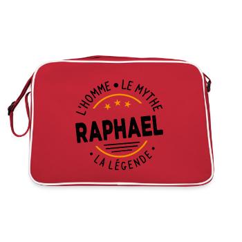 Raphaël L'Homme Le Mythe La Légende - Sac Retro - rouge/blanc - Dos