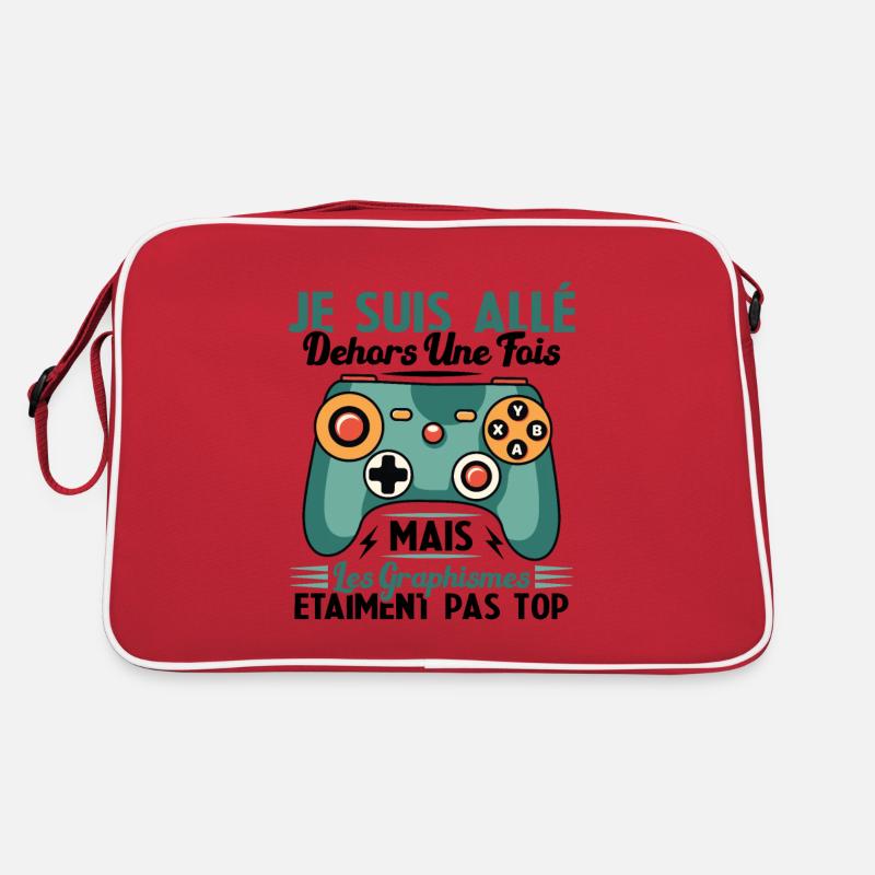 Cadeau Humour Console Graphisme Jeux Vidéo Sac Retro