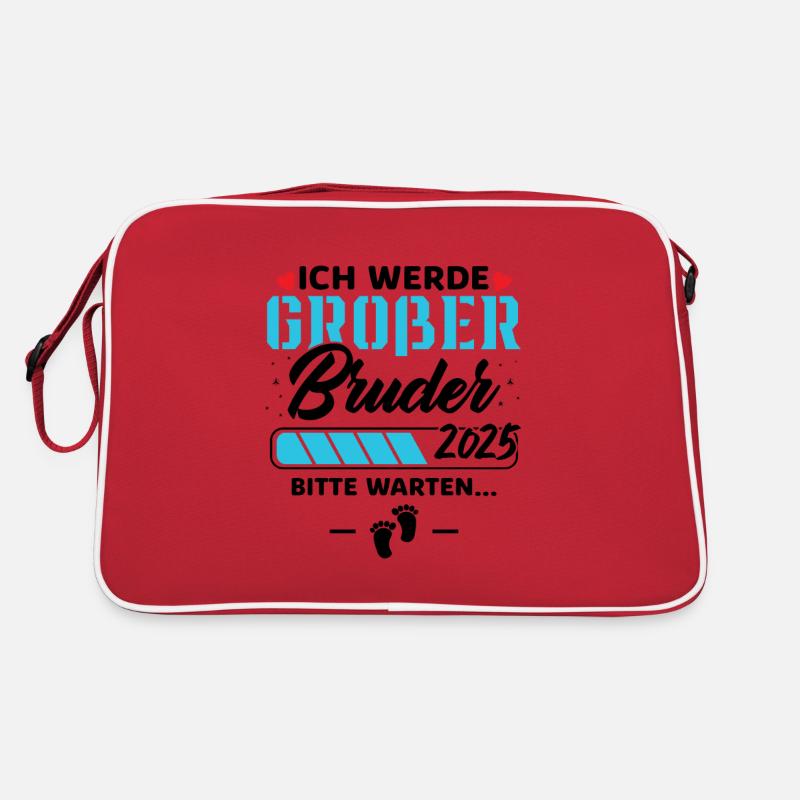 Ich werde Großer Bruder 2025 Retro Tasche