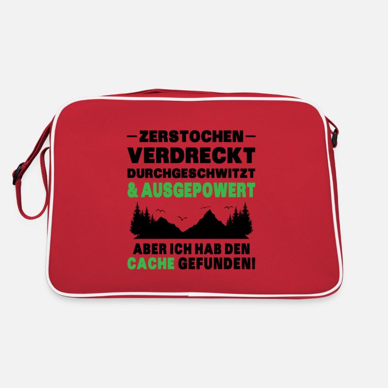 Gecache Geocaching Hobby Cache Retro Tasche