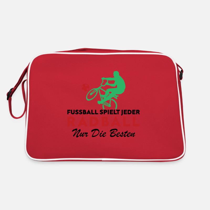 Radfahren Ball Torwart cycleball Retro Tasche