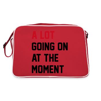 Il se passe beaucoup de choses en ce moment - Sac Retro - rouge/blanc - Dos