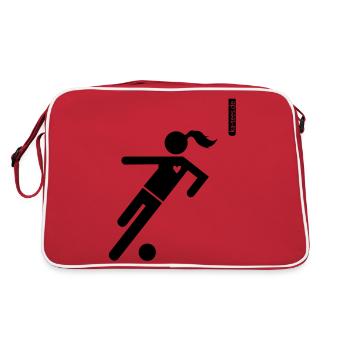 Women's Soccer! - Retro Bag - red/white - Back