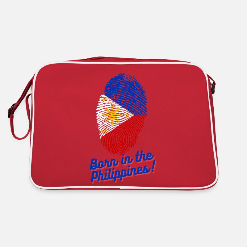 Né aux Philippines Sac Retro