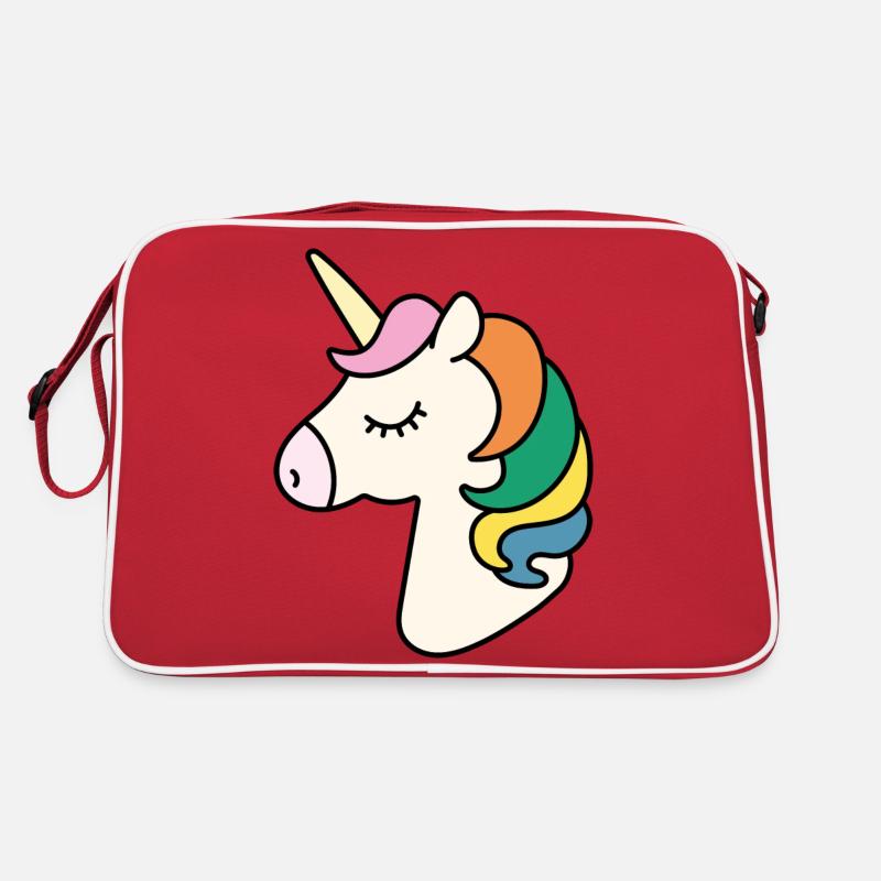 Einhorn Retro Tasche