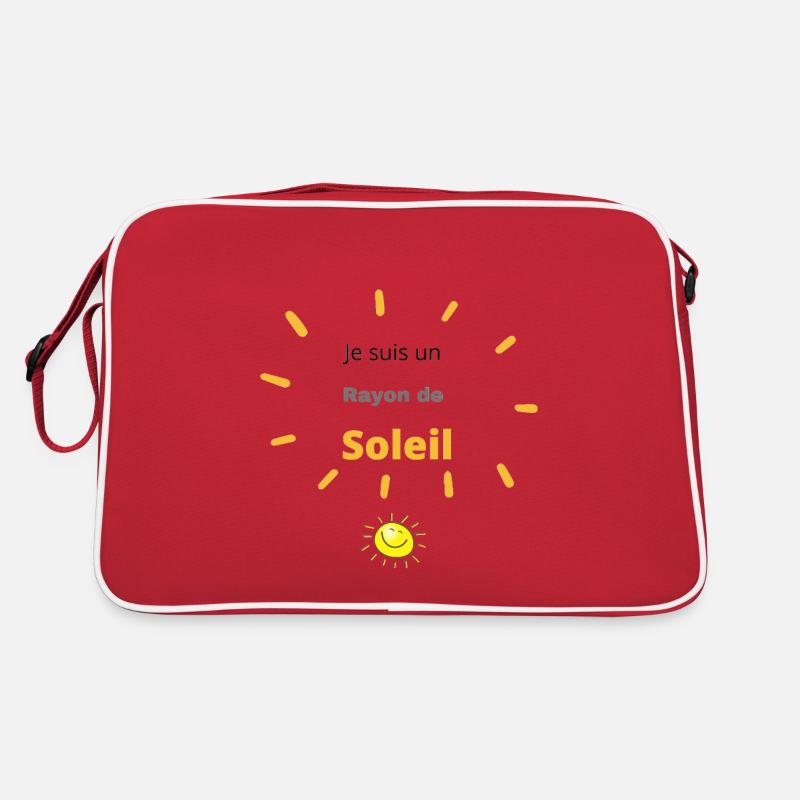 Je suis un rayon de soleil Sac Retro