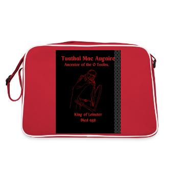 Tuathal Mac Augaire, ancêtre des O Tooles - Sac Retro - rouge/blanc - Dos