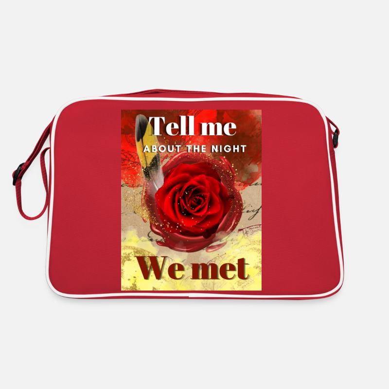The Night we met Design Retro Bag