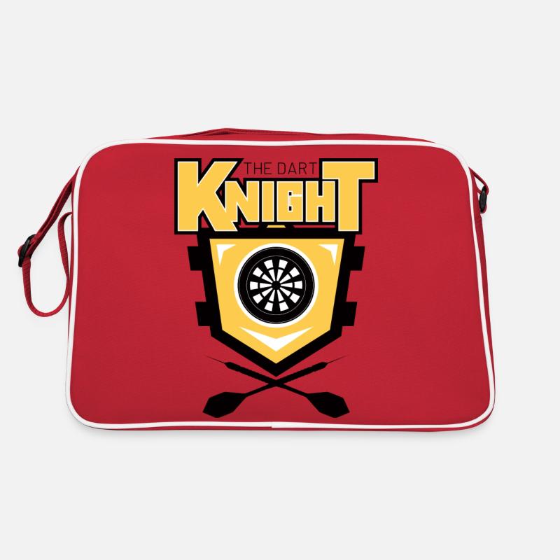 Emblème du chevalier à fléchettes Sac Retro