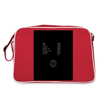 Item List - Retro Bag - red/white - Back
