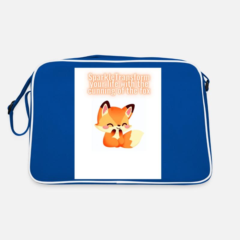 Funkelnde Transformation Retro Tasche