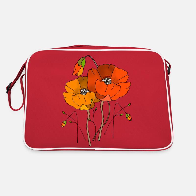 Flowers Retro Bag