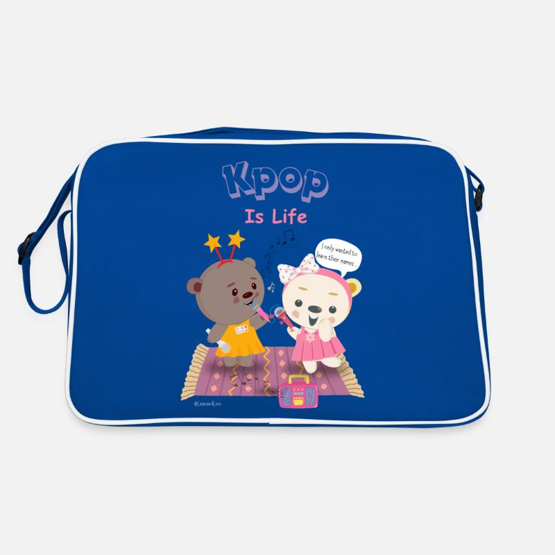 Lean & Loo Kpop Hemd Retro Tasche