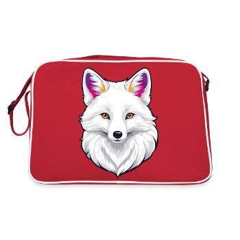Renard polaire - Sac Retro - rouge/blanc - Dos