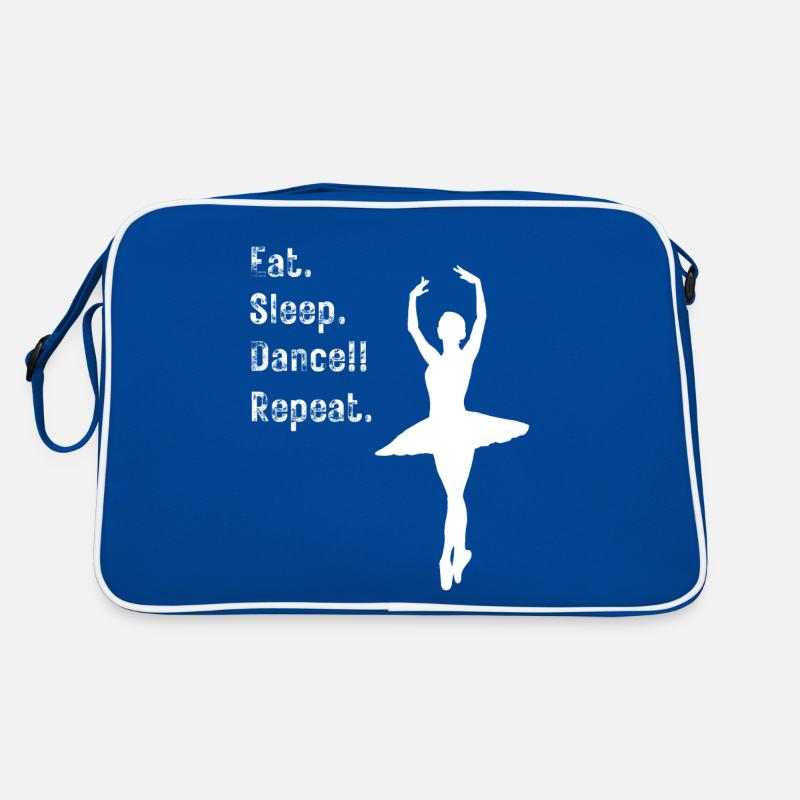 Dance - Eat. Sleep. Dance!! Repeat. - for Dancers Retro Bag