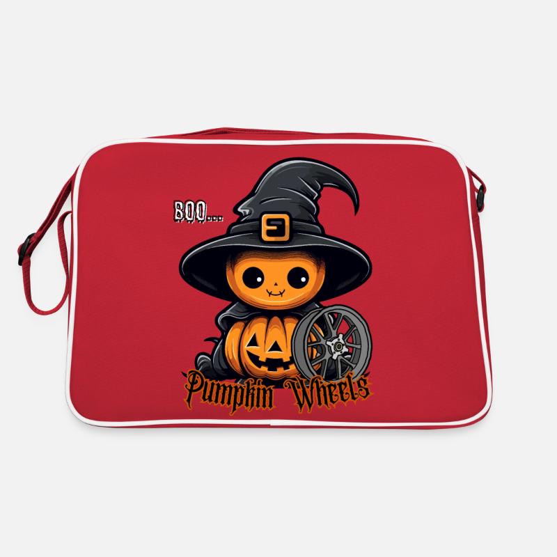 Pumpkin Wheels Retro Tasche