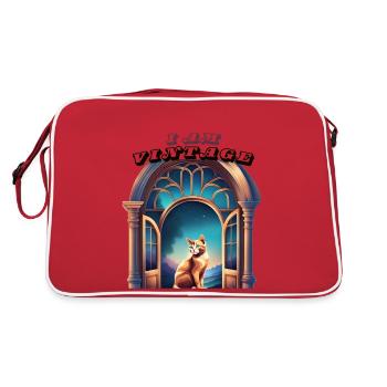 Je suis Vintage - Sac Retro - rouge/blanc - Dos