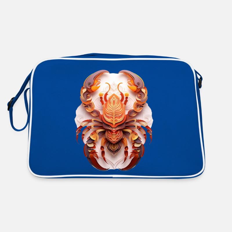 Sternzeichen Scorpion Retro Tasche