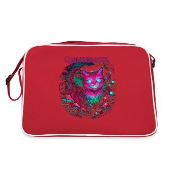 Cheshire Cat original - Sac Retro - rouge/blanc - Dos