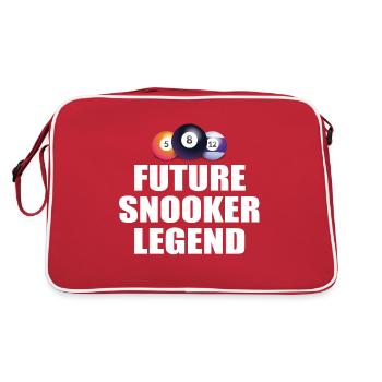 future snooker legend snooker billard - Sac Retro - rouge/blanc - Dos
