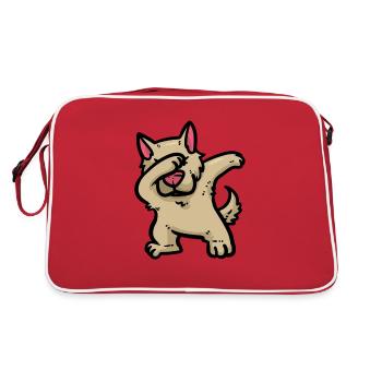 Little dub doggy - Retro Bag - red/white - Back