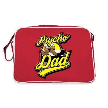 Psycho - Papa - Psycho - Dad - Sac Retro - rouge/blanc - Dos