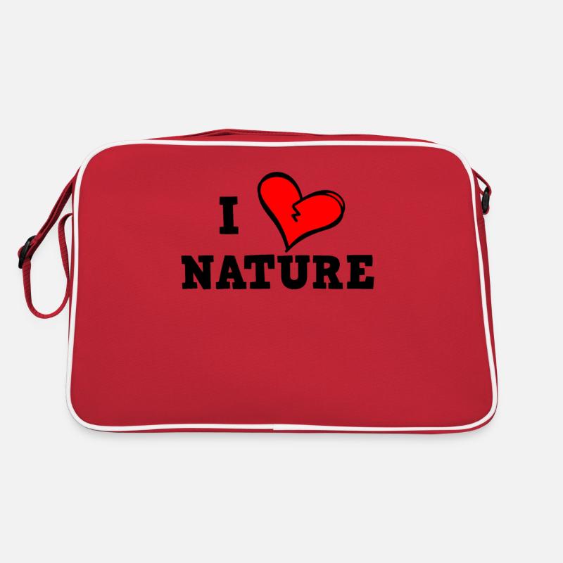J’aime la nature Sac Retro