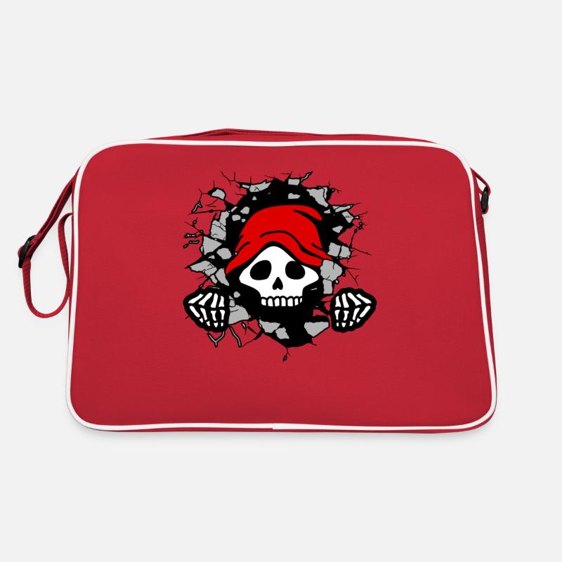 La petite Grim Reaper effrayante sort Sac Retro