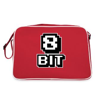 Ordinateurs 8 bits - Sac Retro - rouge/blanc - Dos