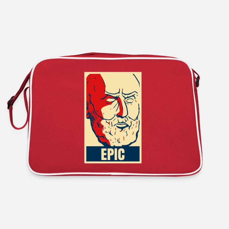 Stoiker Epiktet Zitate sind episch. Retro Tasche