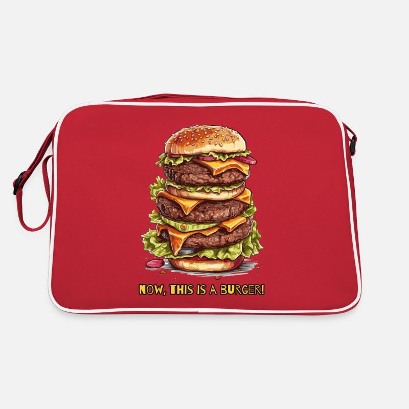 well, that's a burger Retro Bag