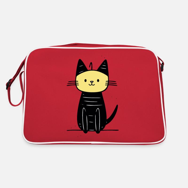 chat mignon Sac Retro