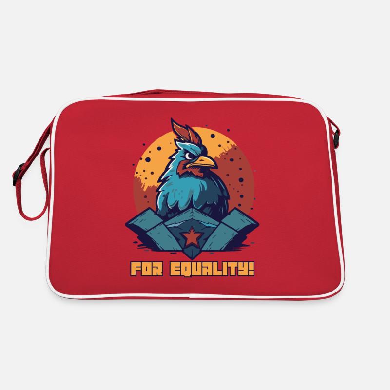 For Equality: Strong Rooster Rooster Retro Bag