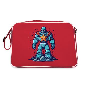 The Blue Stars Marine Mecha - Retro Bag - red/white - Back