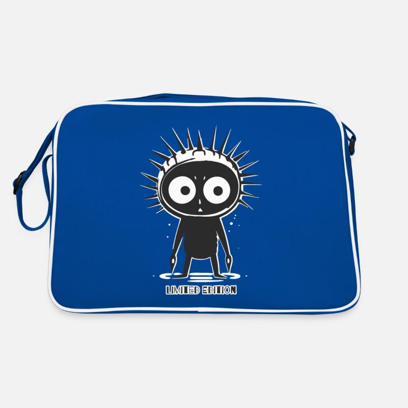 Dessin animé d’une édition limitée d’un punk Sac Retro